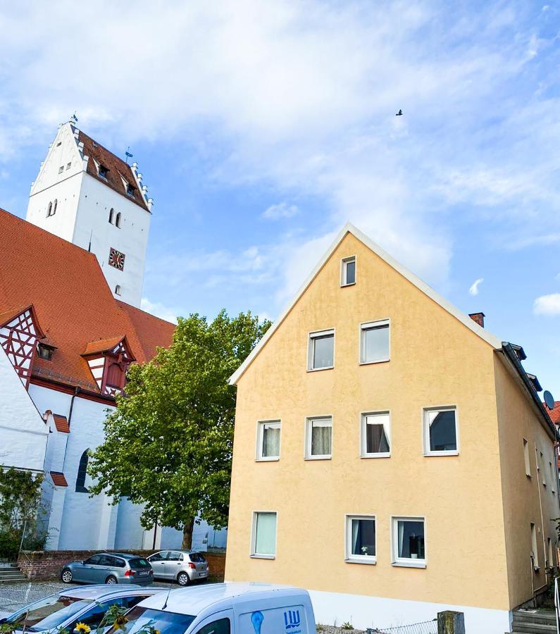 Hotel Haus Leipheim Exterior foto