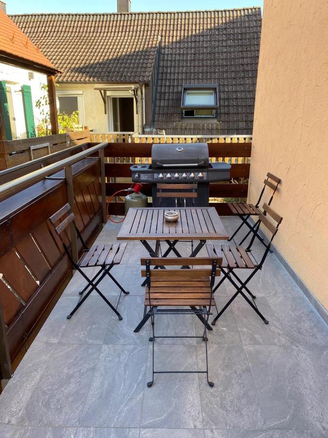 Hotel Haus Leipheim Exterior foto